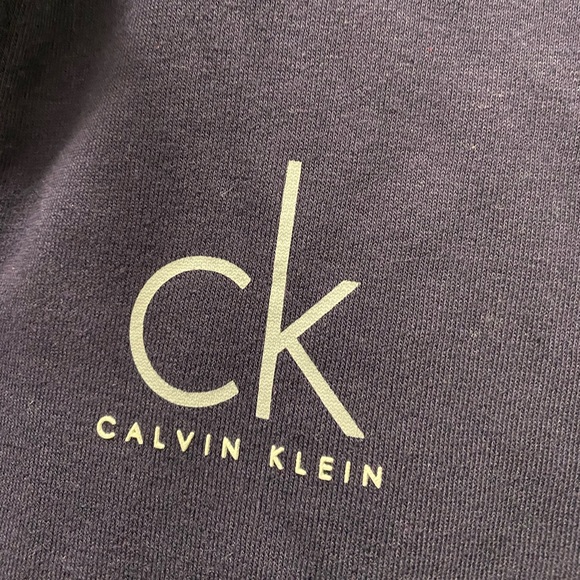 Calvin Klein navy quarter-zip up - Picture 2 of 4